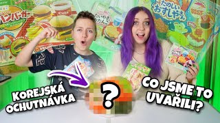 ŠÍLENÁ KOREJSKÁ OCHUTNÁVKA / ZKOUŠÍME DĚLAT SUSHI A BURGER @FildaGames_ofc