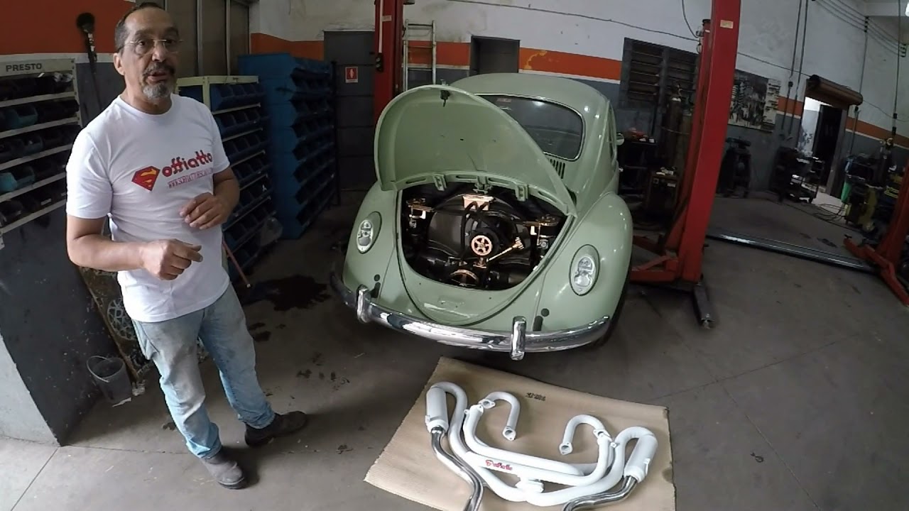 Fusca Escapamento 4x1x2 Soffiatto