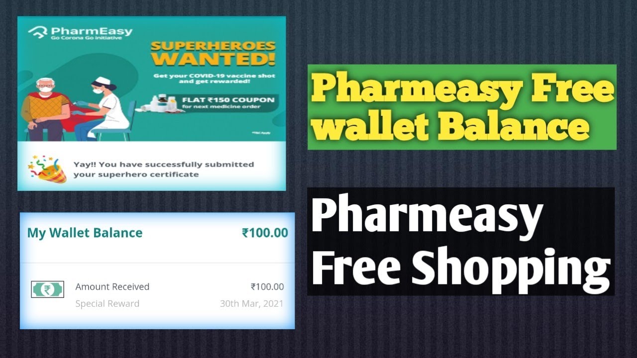 Pharmeasy  Free shopping Loot Back. Get 150 Free Shopping. Order Free Product from Pharmeasy.