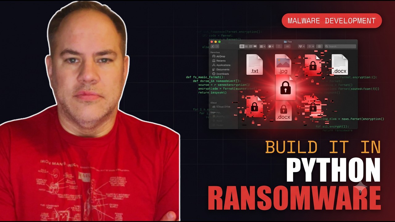 I Built Ransomware from Scratch and Here's Exactly How It Works - YouTube