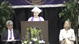 DGN Honors Convocation '15 Senior Speaker --Madeline M
