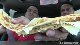 Taco Bell's Doubledilla Taste Test @hodgetwins