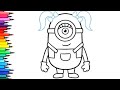 How To Draw Minion Girl from Despicable Me dibujo How To Draw Minion Girl from Despicable Me dibujo