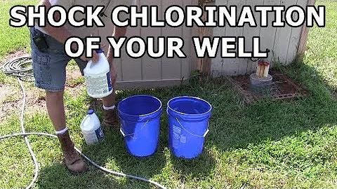 How to disinfect your well water - Shock chlorination