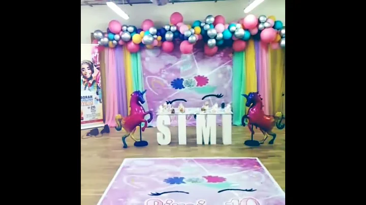 Unicorn themed Party Idea