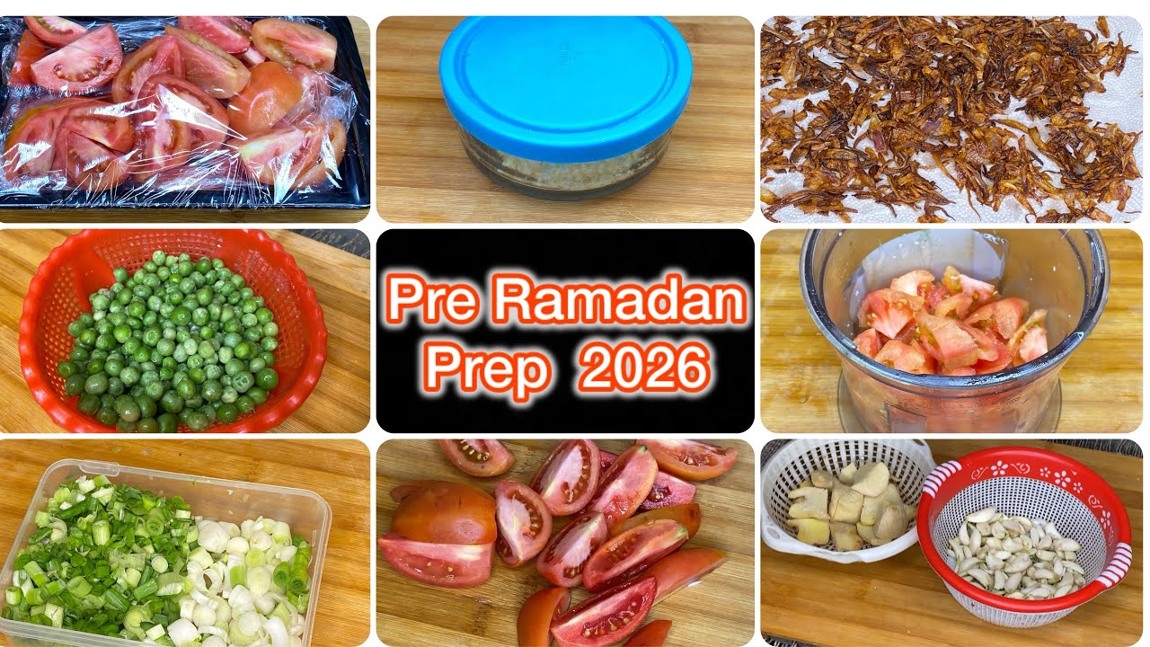 Советы по подготовке к Рамадану 2026 | Простые идеи для экономии времени на кухне!