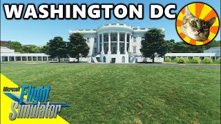 Washington, D.C. (drone-style) | Microsoft Flight Simulator 2020 screenshot 1