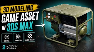 3D Modeling a Game Asset in 3ds Max | Step-by-Step Guide
