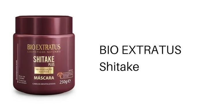 MÁSCARA SHITAKE BIO EXTRATUS o que não te falaram! 