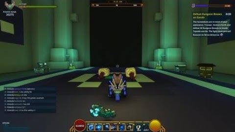 TROVE Ice Sage ability 1 cancel with flask