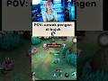 roby ngambek pengen di bujuk #mobilelegends #mlbb #mlbbshorts