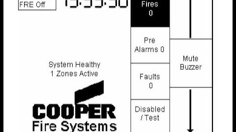 COOPER CF1200 Fire Panel Booting Process