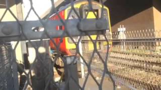 (SD) Lincoln Central Level Crossing Thursday 03.03.2016 (Death Of A Balloon)