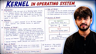 L-5: Kernel in Operating System | Full Explanation | What is Kernel in OS
