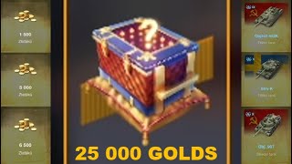 OPENING 10 GRAND SURPRISE CONTAINERS! GOT 25 000 GOLD! WOT BLITZ!