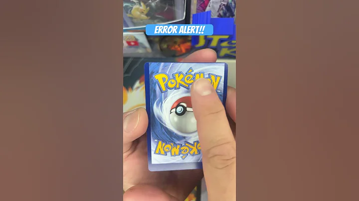 Grade or Binder? ERROR POKÉMON CARDS! #pokemon #pokemoncommunity #pokemoncards #shorts