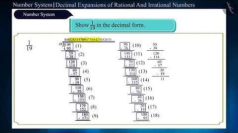 Decimal Expansion of Rational and Irrational Numbers | Part 3/3 | English | Class 9