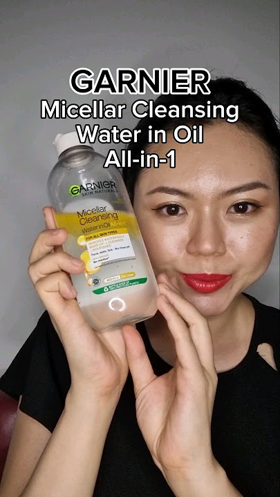 1-Minute Review: GARNIER Micellar Cleansing Water in Oil All-in-1 Makeup Remover