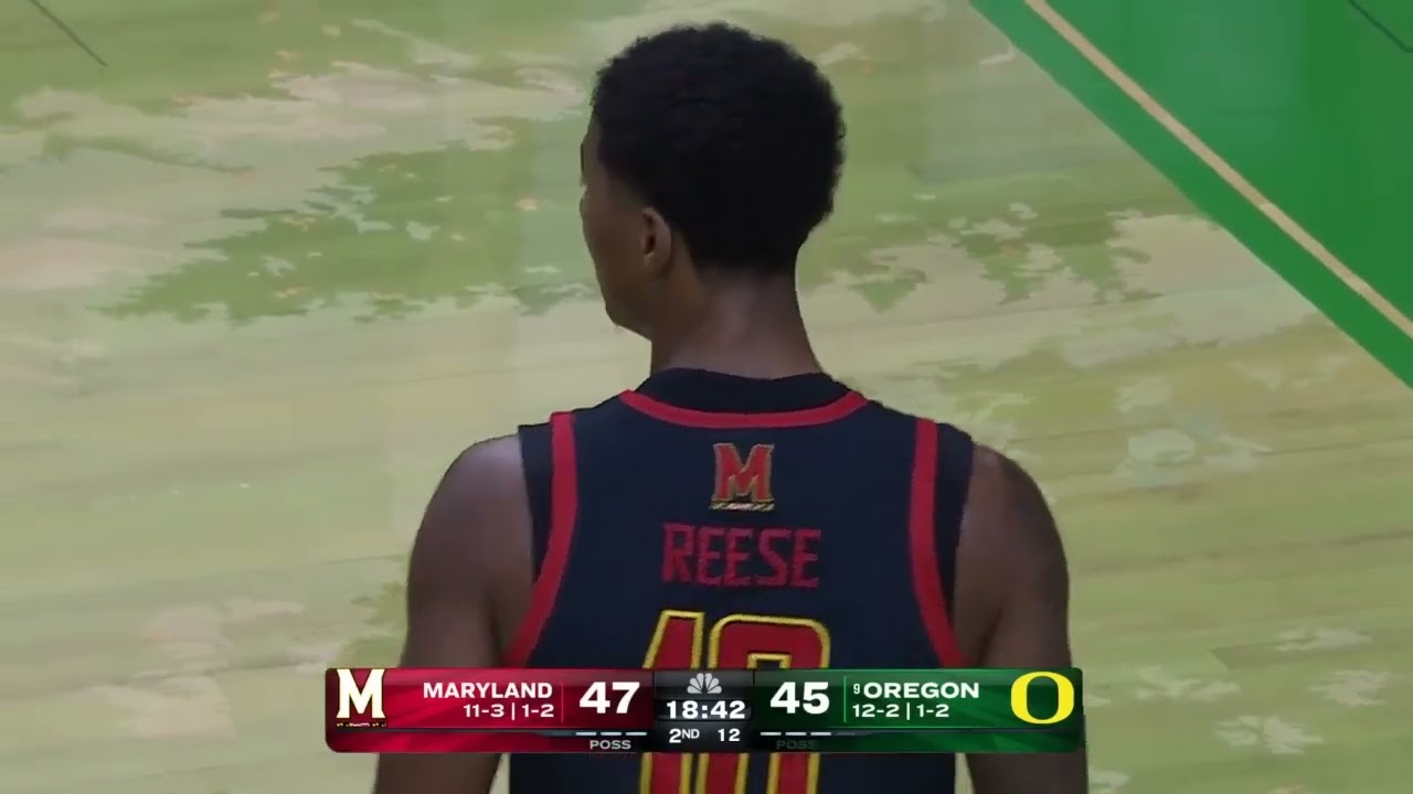 Maryland Terrapins vs Oregon Ducks Full Game College Basketball Highlights