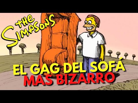 El GAG del Sofá mas bizarro de Los Simpson