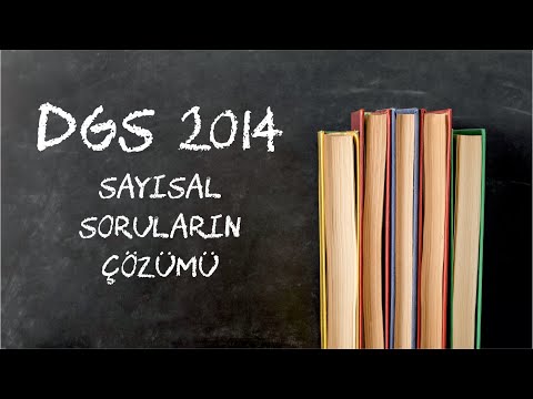DGS 2014 - Matematik (31. - 60. sorular)
