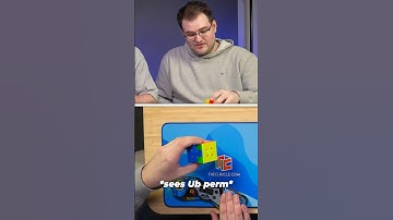 It took him 30 moves to solve this…