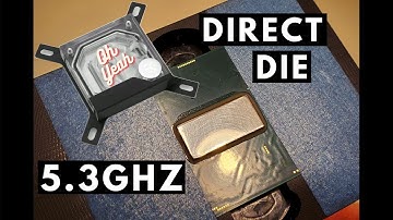 Direct Die Cooling An Intel i9 | Rebuilding RedFury