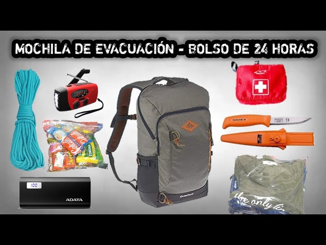 10 elementos imprescindibles para llevar en tu mochila de supervivencia -  Explora Esteller