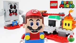 レゴ スーパーマリオ『バッタンのマグマチャレンジ』危険な足場でスリル満点！Lego Super Mario 71364 Whomp's Lava Trouble