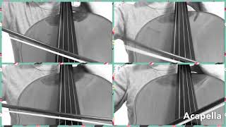 David Funck Sarabande In Sonaten-Suite Cello Quartet Acapellaを使ってみた