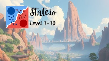 State.io - Conquer the World : Level 1~10 Gameplay