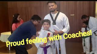 Niketan's Red Belt Taekwondo Exam