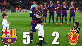 Download the onefootball app here - http://tinyurl.com/y4lyh4calionel
messi presented his sixth ballon d'or title to camp nou and went on
score a stun...