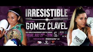 Yesenia Gomez vs Kim Clavel \/ OFFICIAL TRAILER