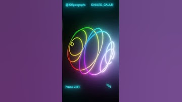 3D Spirograph made with Chat GPT prompt for  a Blender Python Script