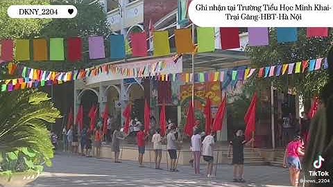 Buổi tập duyệt : Lễ Khai Giảng 2022-2023