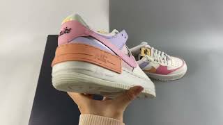 Nike Air Force 1 Shadow Sail Orange Chalk Pink Glaze CI0919-111 screenshot 5