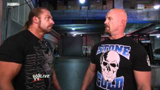 Raw: Triple H crosses paths with \