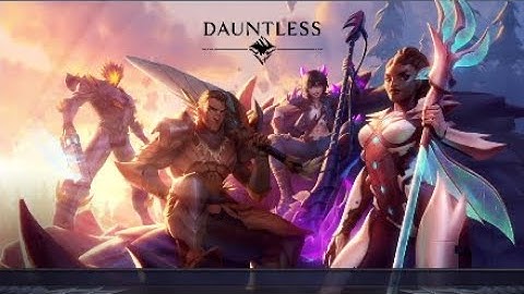 DAUNTLESS - All Weapon Gameplay