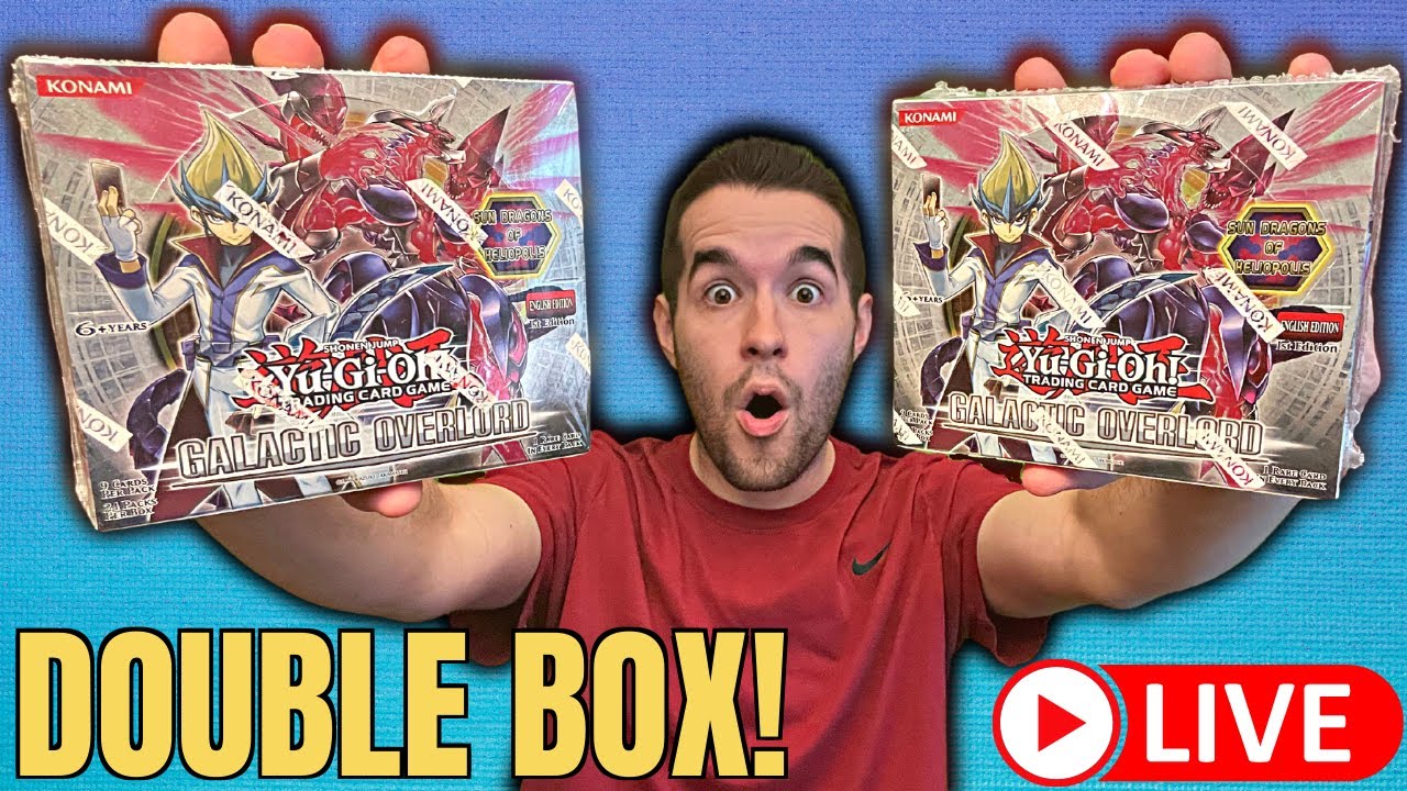 DOUBLE Galactic Overlord 1st Edition Box Opening! - YouTube