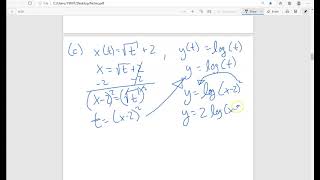 Math 141: Parametric Equations Part 2
