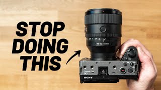 Stop making these Beginner Photo + Video mistakes.