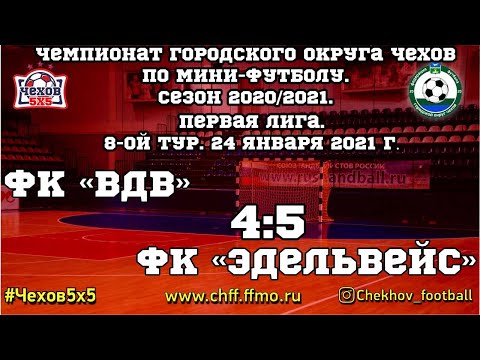 Видео к матчу ФК "ВДВ" - "Эдельвейс"