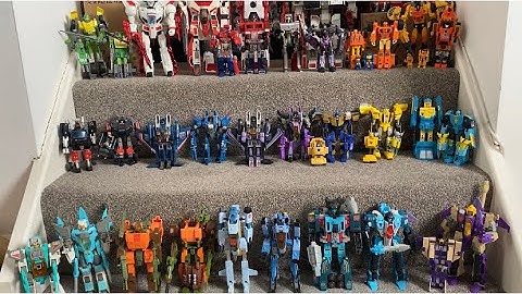 Transformers generation one figures comparison with generations thrilling 30. G1 vintage complete