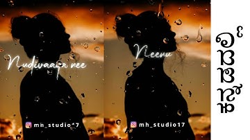 Trending Rain Drop With Glowing Text Animation | Tutorial  In Kannada | ವಿಡಿಯೋ 100