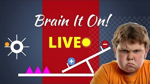 brain it on gameplay || puzzle game 🎯|| #puzzle #brain #games