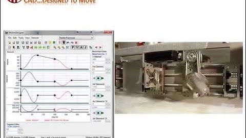 MechDesigner Software : Cam, Mechanism and Motion Design Software: Overview