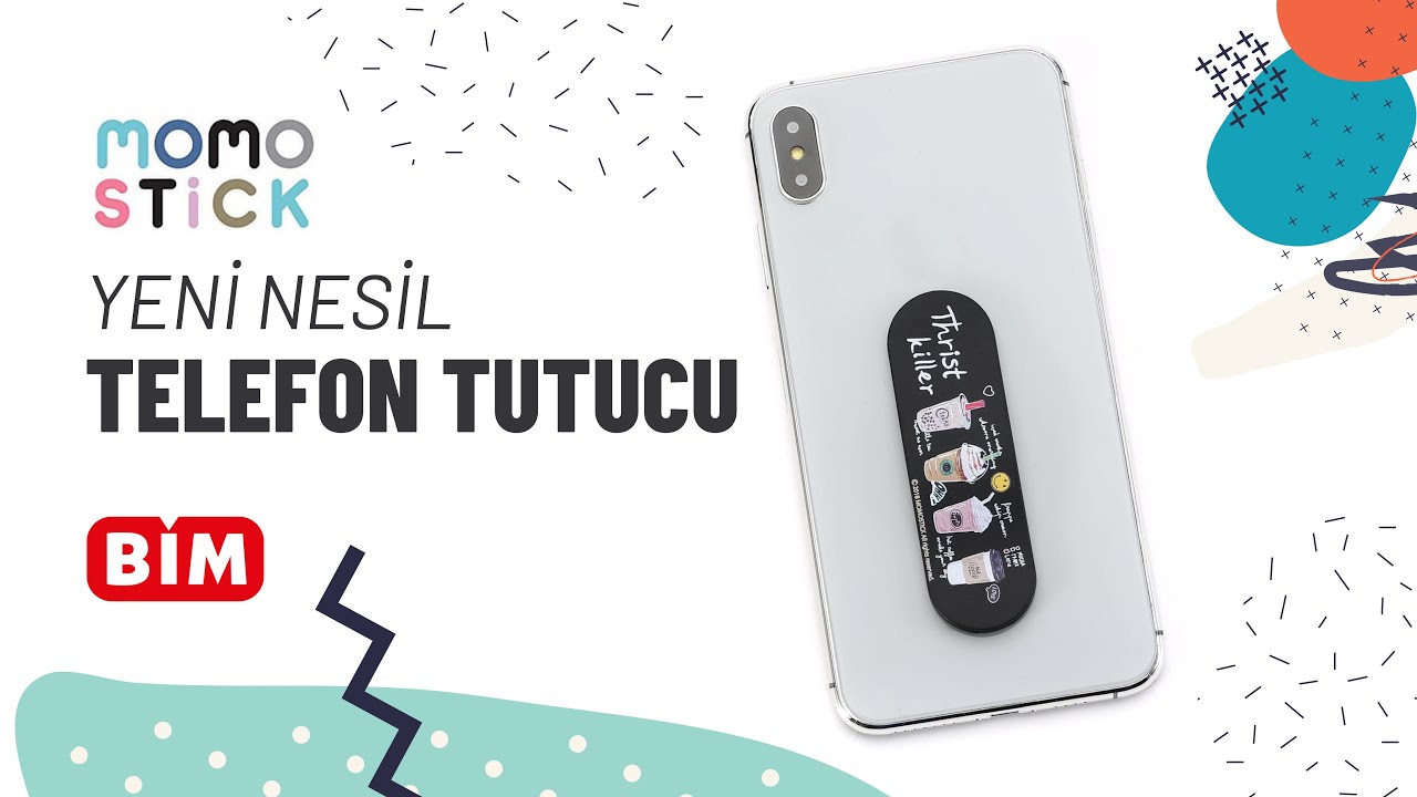 23 Eylül Aktüel- Taşlı Telefon Tutucu 