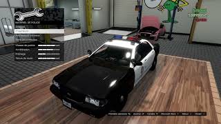 GTA 5 onlinr customisation de la Vapid Stanier LE Cruiser (voiture de police)