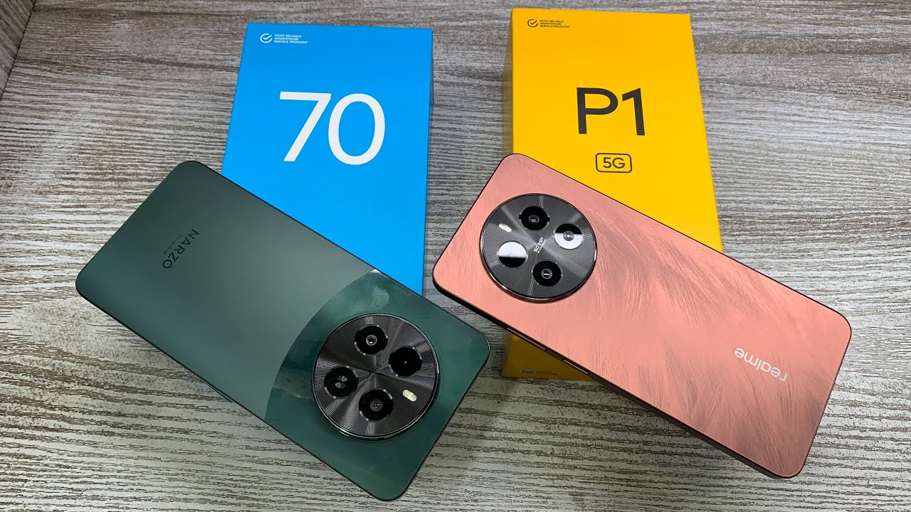 P1 Processor Realme Narzo 70 5g vs Realme P1 - Best Konsa ? | Gaming Processor ๐ฎ ...